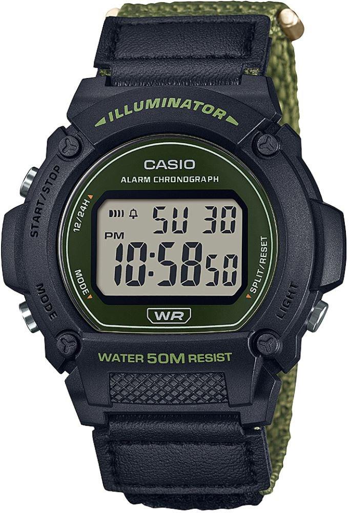 Casio W-219HB-3AVDF Erkek Kol Saati