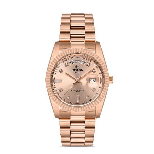 Hislon QL122R-12SR Kadın Kol Saati
