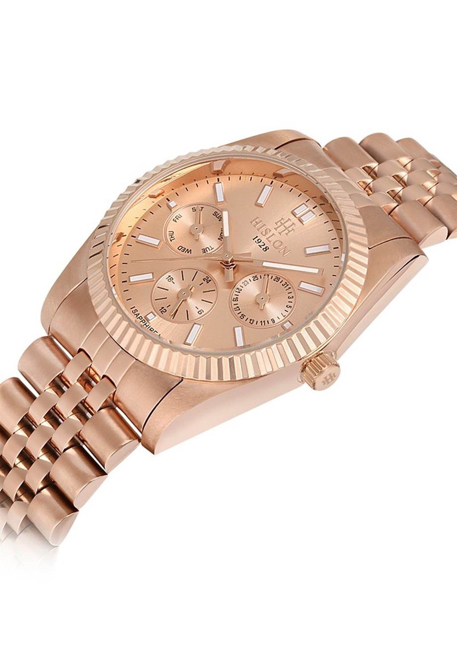 Hislon QT118R-12SR Kadın Kol Saati