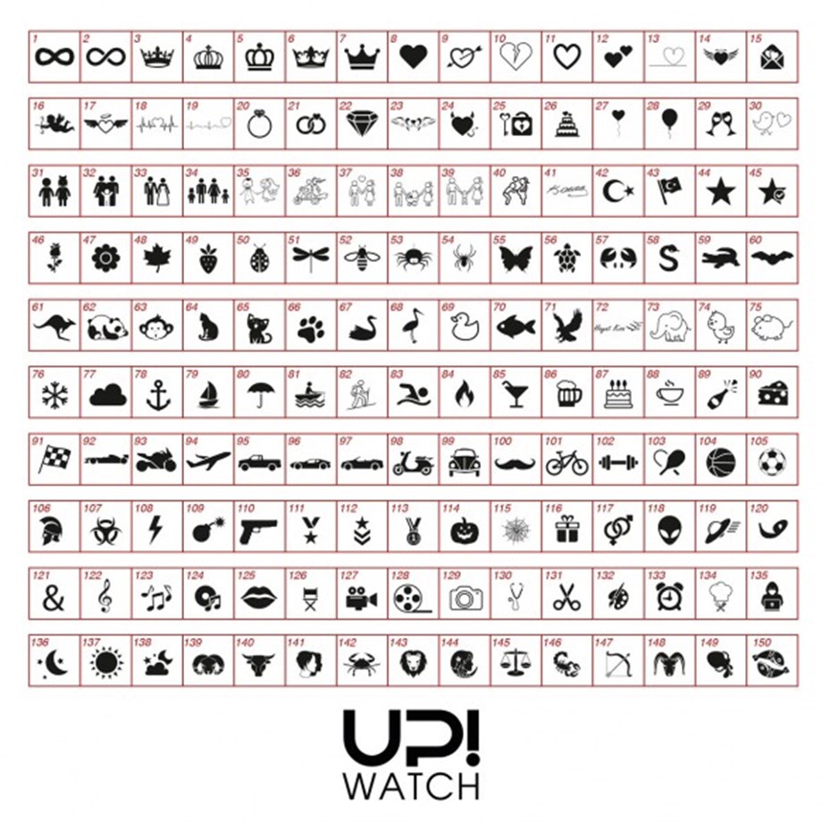 Upwatch Led Mini Gold White Kadın Kol Saati